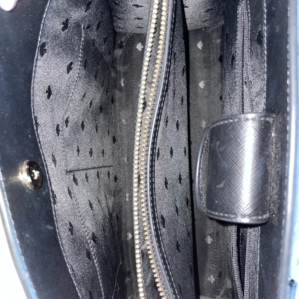 New Kate‎ Spade Addie Black Leather Hand or Shoulder Bag with Removable Strap